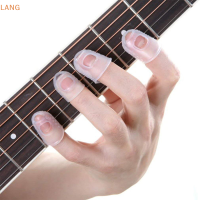 ?【Lowest price】LANG 5pcs Finger COVER ถุงมือบรรเทาอาการปวดมือสำหรับ Ukulele Electric acoust