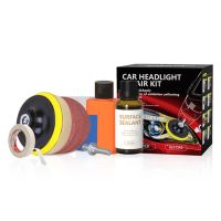 Car Headlight Repair Kit Light Lens Polishing Machine Cleaning Paste Refurbished Headlight Scratches And Yellowing Polish Set Sealants