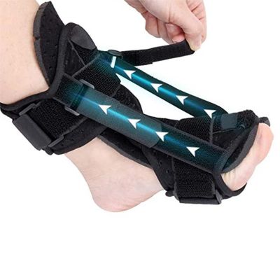 ✜✢ Adjustable Plantar Fasciitis Night Splint Foot Drop Orthosis Stabilizer Brace Support Night Splints Pain Relief Health Care