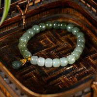 Vintage Style Natural Jade Bracelets for Women Jade Strand Bracelets Jade Wrist band Jade Jewellery Vintage Jewelry