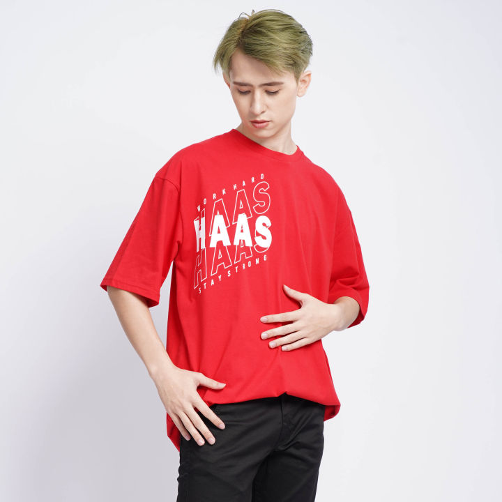 haas-เสื้อยืด-oversize-unisex-ผู้ชาย-ผู้หญิง-ลายสรีน-haas-original-shsk2654