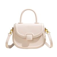 Little ck French niche design saddle bag bag 2023 new girls birthday present senior feeling inclined shoulder bag --ndjb238803