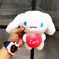 Sanrio Cinnamoroll Heart น่ารัก Kawaii ตุ๊กตาของขวัญของเล่นรุ่น Anime Figures Collect Ornament