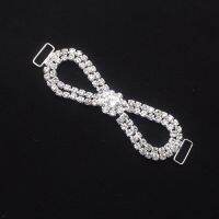 2Pcs/Lot Clear Rhinestones Bikini Buckles Connectors Diamond Crystal Buckle Sexy Bikini Decoration High Quality Sewing