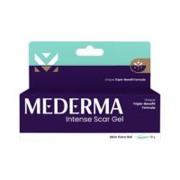 Mederma Intense Scar Gel มีเดอม่า อินเทนส์ สการ์ เจล เจลทาแผลเป็น ลดเลือน รอยสิว รอยดำ รอยเเผลเป็น ขนาด 20 กรัม (06874)