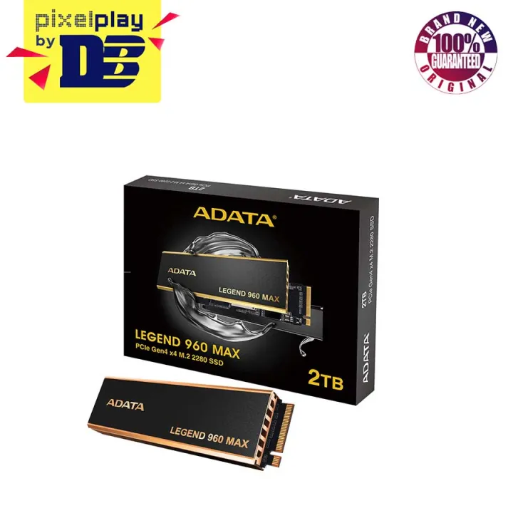 ADATA (アダタ) Legend 960 Max ヒートシンク付き 4TB PCIe Gen4x4