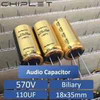 1/2pcs 570V 110uF 570V Rubycon SV 18x40mm 570V110uF Top Grade HiFi Gold Filter Biliary Audio Aluminum Electrolytic Capacitor