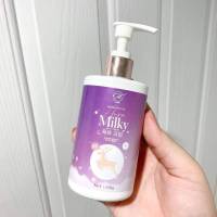 1 ขวด โทนอัพผิว AURA MILKY BY THIDA ครีมอาบน้ำออร่ามิ้วกี้ ขนาด 150 กรัม