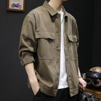 Factory Outlet Denim Jacket Men 2023 New Spring MenS Fat Man Large Size Top Casual And