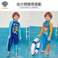 Paw Patrol ชุดว่ายน้ำ one piece สำหรับเด็กเด็กชายแฟชั่น 2020 การ์ตูนใหม่ชุดว่ายน้ำแขนสั้นสำหรับเด็ก