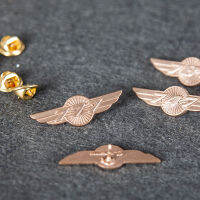 Vintage Boeing 737 747 777 787 Badge,ทองแดงเหรียญ Mini Pin เข็มกลัดของขวัญที่ดีที่สุดสำหรับนักบิน Aviator Lover Airman