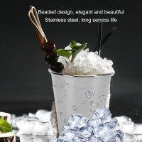 ถ้วย Julep ลูกปัดย้อนยุคสแตนเลสสวยสง่าถ้วย Julep สำหรับบาร์