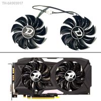 ↂ◆ 2 Pack GA91B2U Powercolor Red Devil RX580 GPU Cooler Cooling Fan for Radeon Red Dragon AX 480 470 580 Graphics Card Fan