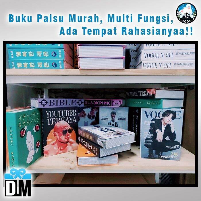 Buku Palsu Pajangan Dummy Book Decoration Anime Public Figure Fans Art ...
