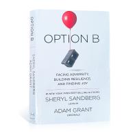 ตัวเลือก B Sheryl Sandberg และ Adam Grant Facing Adversity อาคารความยืดหยุ่นและหา Joy ภาษาอังกฤษ Original นวนิยายอ่านหนังสือสำหรับวัยรุ่นผู้ใหญ่หนังสือ