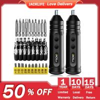 Portable Mini Electric Screwdriver Smart Cordless Automatic Screwdriver Multi-function Bits Portable Power Tools Set with Bits