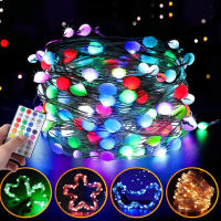 Fairy Lights RGB LED String Lights 16 Colors Christmas Garland Indoor Bedroom Home Wedding New Year Decoration USB Powered lamp