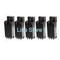 5 Pcs Replacement DIN Rail Flat 8 Pin Power Relay Socket Base DTF-08A