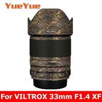 สำหรับ VILTROX AF 33มิลลิเมตร F1.4 (สำหรับ FUJI XF ภูเขา) ป้องกันรอยขีดข่วนกล้องสติ๊กเกอร์เสื้อห่อฟิล์มป้องกันร่างกายป้องกันผิวปก