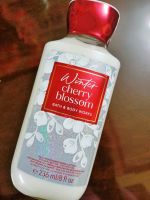 ของแท้ 100% Bath &amp; Body Works Winter Cherry Blossom Body Lotion 236ml.