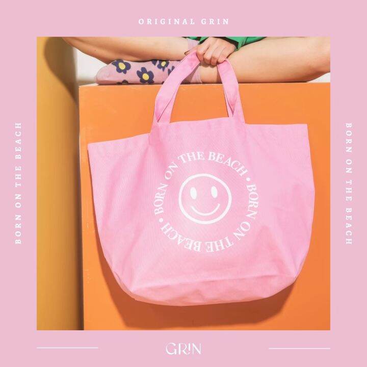 กระเป๋าผ้า-tote-bag-original-grin-collection-colorful-edition