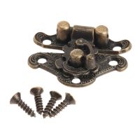 ✻❍ 12Pcs Antique Latches Catches Hasps Clasp Catches Lock Decorative Jewelry Wooden Box Case Hooks 28mmx23mm