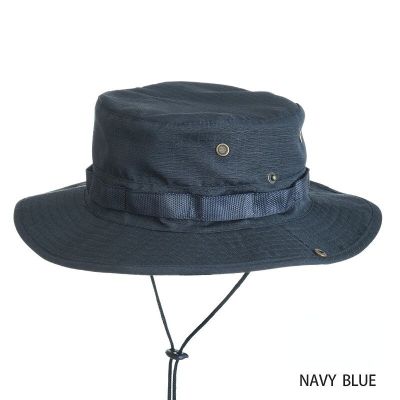 CAMPING SHOP หมวกเดินป่า หมวกซาฟารี หมวกแคมป์ปิ้ง หมวกใส่เที่ยว มีสายรัดคาง ใส่ออกทิป มีให้เลือก 6 สี ขนาดฟรีไซส์ (Free Size)