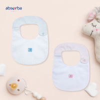 แอ็บซอร์บา ผ้ากันเปื้อน สำหรับเด็กแรกเกิด - 3 เดือน คอลเลคชั่น Bebe Pastel มี 2 สีให้เลือก - bb