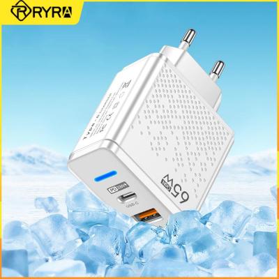 RYRA USB Charger Adapter PD USB 65W Fast Charging Multifunctional Protection support brand mobile phone/tablet digital productsAdhesives Tape