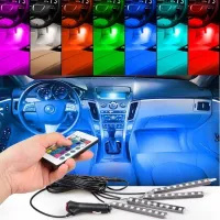 Car Styling Interior Decoration Atmosphere And Wireless Remote Control Interior Decoration Atmosphere Light