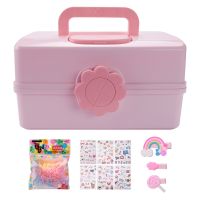 Childrens Hair Accessories Storage Box Baby Head Rope Hairpin Rubber Band Head Jewelry Dressing Cute Girl Jewelry Box