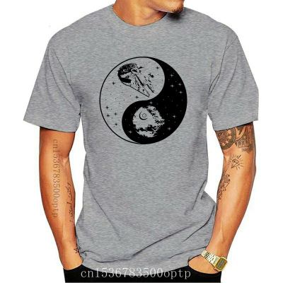 Cotton Tshirt Star Death Sci Fi Nerd Falcon Movie Film Geek T Shirt Tshirt Mens Gift 100% Cotton Gildan