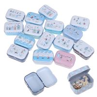 Colorful Mini Tin Box Tablet Box Mini Cute Medicine 7 Days Weekly Storage Pill Case Organizer Health Care Pill Box 2 Size