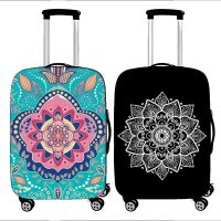 3D Datura Flowers Luggage Cover Thicken Elastic Baggage Cover Suitable 19 To 32 Inch Suitcase Case Dust Cover Travel Accessories