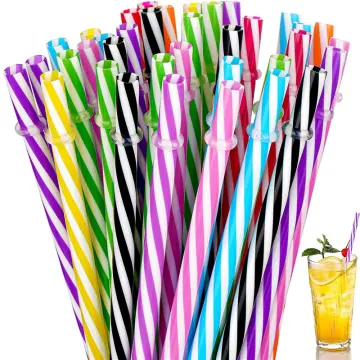 1PC Transparent Glass Drinking Straws Cute Fruit Strawberry Glass Straws  Coffee Milk Straw Reusable Smoothies Bar