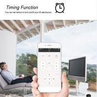 Tuya smart APP infrared universal remote control Tmall Genie Xiaodu Xiaoai mobile phone voice control air conditioner