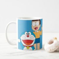 DORAEMON แก้วกาแฟเซรามิคน่ารัก 11oz