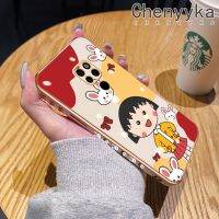 เคส Chenyyka สำหรับ Huawei Mate 20 Pro Mate เคส20X การ์ตูนน่ารัก Chi-Bi Maruko ดีไซน์ใหม่ลายเคลือบหรูหราเคสนิ่มใส่โทรศัพท์ซิลิโคนฝาหลังเต็มตัวเคสกันกระแทกป้องกันเลนส์กล้อง