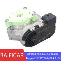 brand new Baificar Brand Air Intake Throttle Body Valve Housing 1635Q9 0280750085 For Citroen C2 C3 XSARA Peugeot 206 307 308 408 1.6 16V