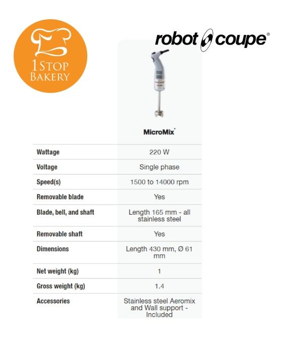 robot-coupe-micromix-blender-230v-50-1-34900-เครื่องปั่นแบบมือถือ