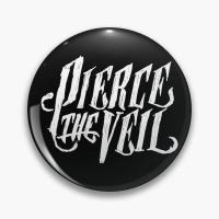 【DT】hot！ Poster Pierce Veil The Transparant  Soft Pin Jewelry Metal Fashion Hat