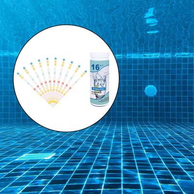 Pool SPA Test Strips 50 Strips PH Test Strips Nitrate High Sensitivity Free Chlorine Water Quality Tester for Freshwater Home Inspection Tools