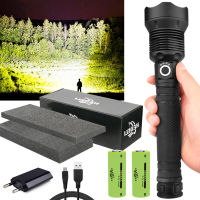 2cd 1000m XHP90.2 most powerful led flashlight usb Zoom Tactical torch xhp50 18650 or 26650 Rechargeable battery hand light