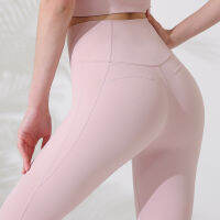 5สีลูมะนาวโยคะแฟชั่นสตรีเอวสูง Leggings CK1260