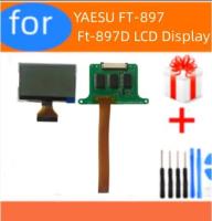 Yaesu Ft-897ชิ้นส่วนอะไหล่จอแสดงผล Lcd Ft-897d แถบม้าลายปัญหาโปรดตรวจสอบรายละเอียดสินค้าก่อนซื้อ