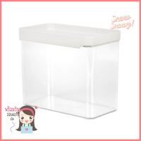 ขวดโหลพลาสติกฝาดึง KECH SLIDE S 1.3 ลิตร สีขาวPLASTIC CANISTER WITH PULL LID KECH SLIDE S 1.3L WHITE **ราคาดีที่สุด**