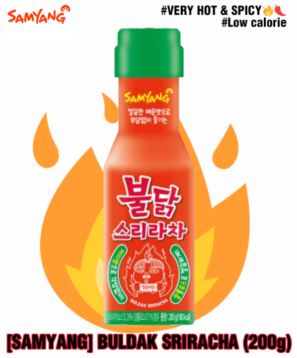 [SAMYANG] BULDAK SRIRACHA Sauce (200g) Made in Korea Seasoning & Condiments Chilli & Sambal 