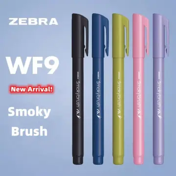 Zebra Smoky Brush Pen - Set of 5 - B