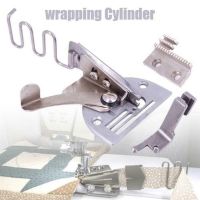 ALISONDZ DIY Overlock Folder Crafts Sewing Tools Bias Binder A10 Hemmer Lockstitch Right Angle Household Home Sewing Machine Parts