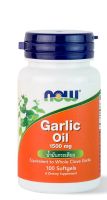 Now Foods Garlic Oil, 1500 mg 100 Softgels น้ำมันกระเทียม 1500 มก.